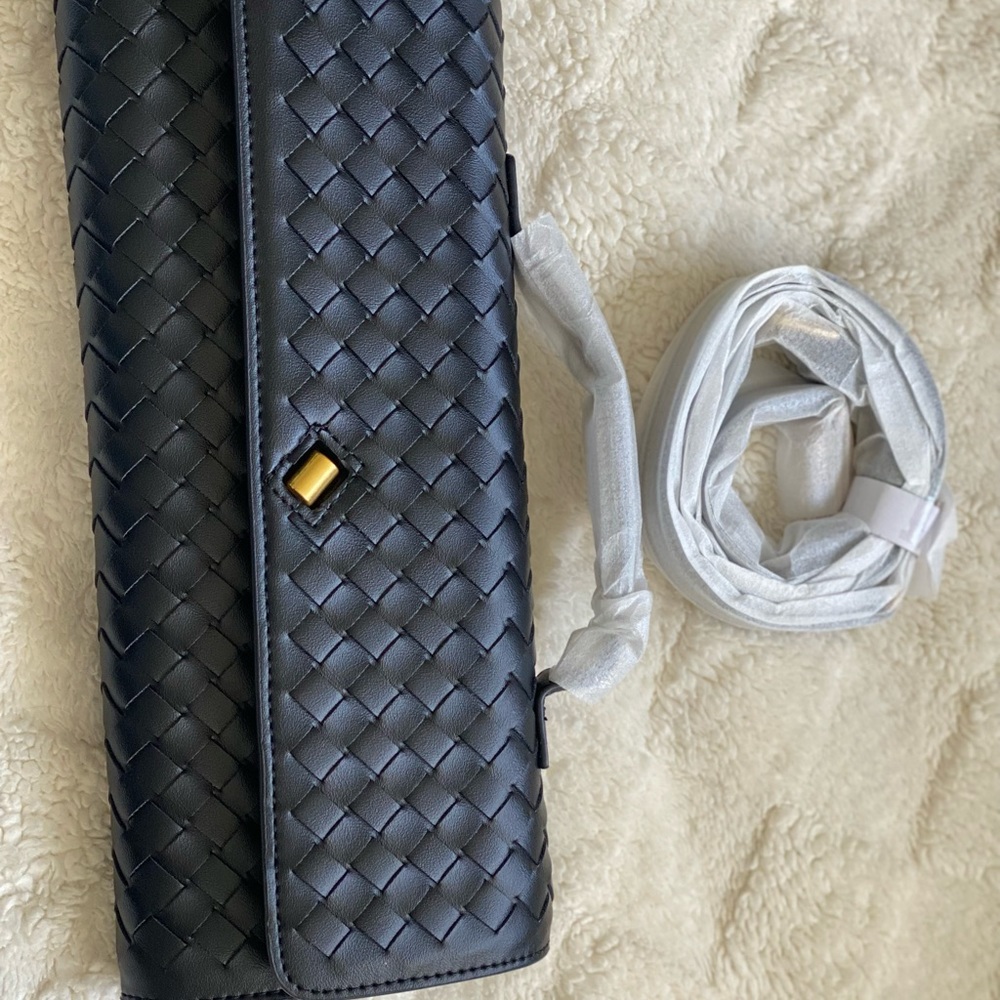 Black luxury designer bag